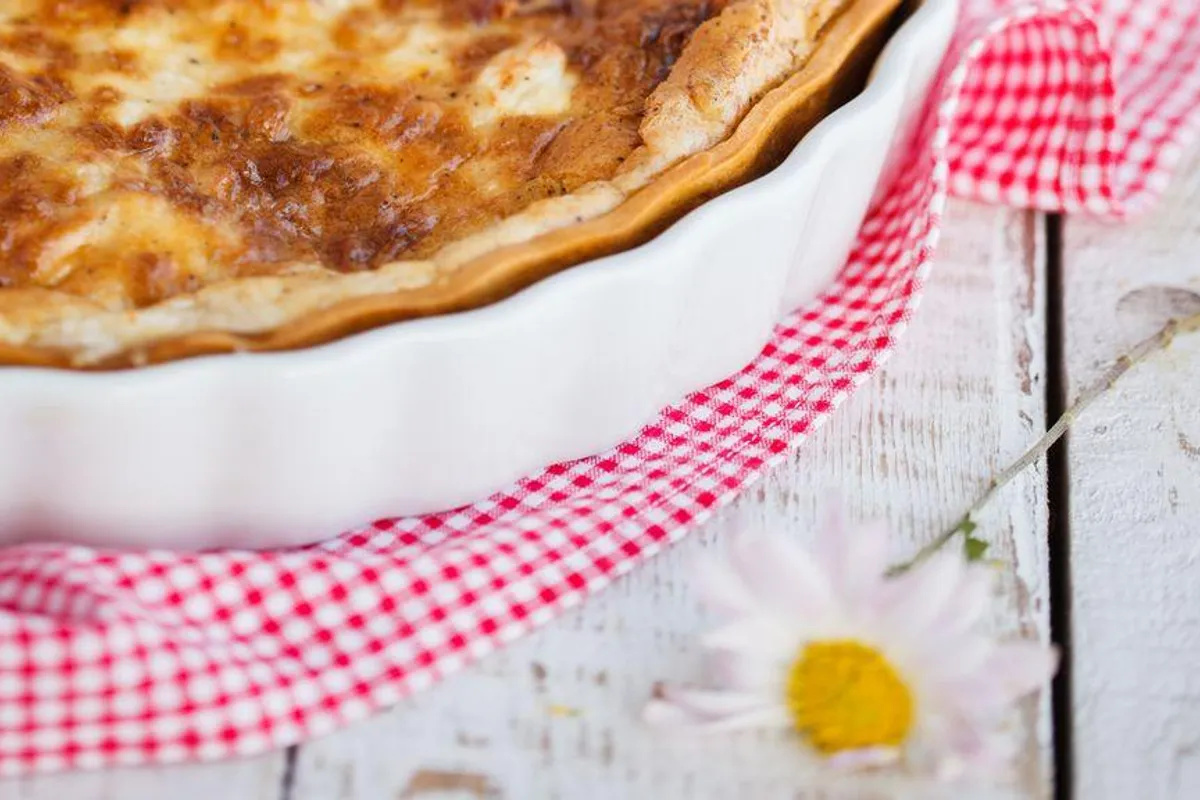 Homemade Quiche Lorraine