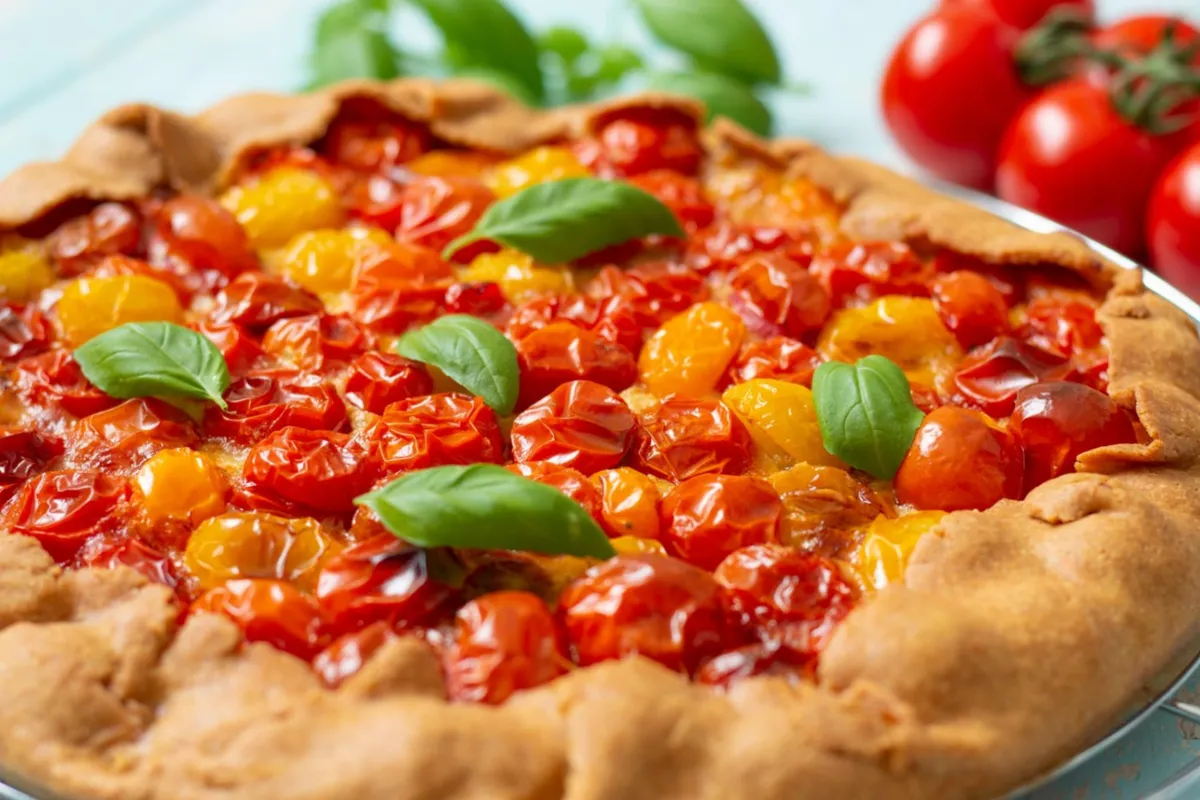Tarte tomate cerise